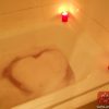 Corazón de Espuma Corazón de burbujas