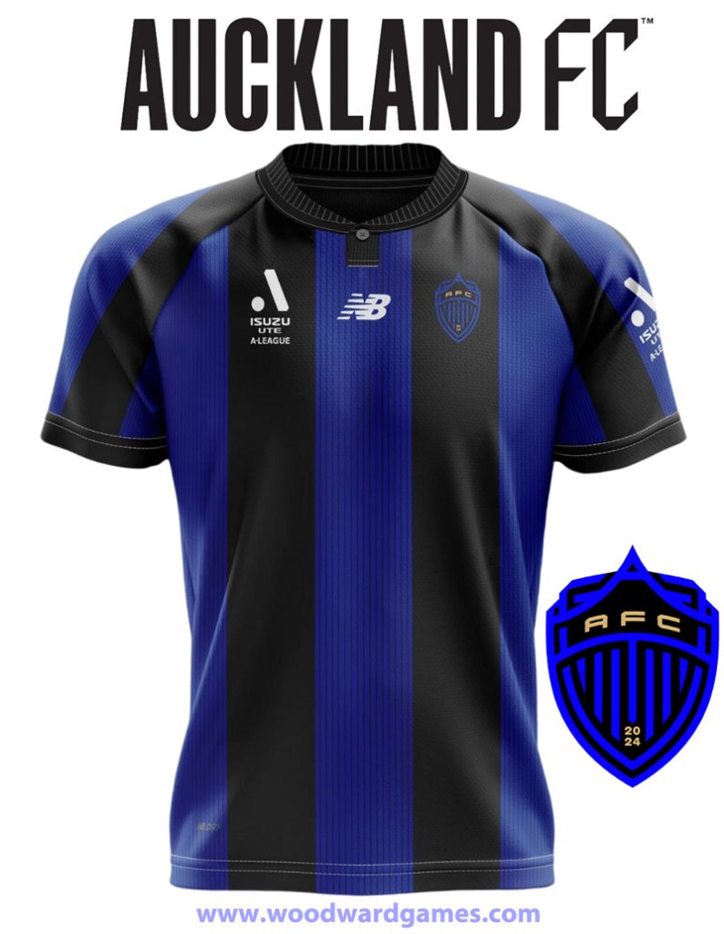 Auckland FC Camiseta, nombre y logo - Ange Chile