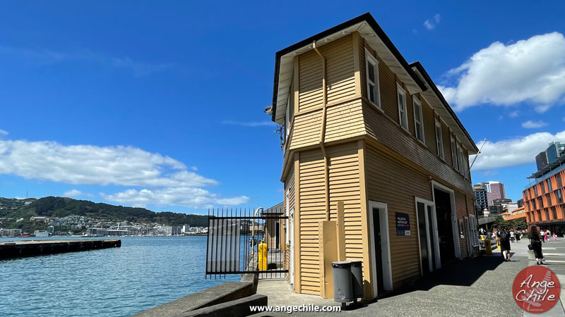 Comienzo del paseo marítimo de Wellington, Nueva Zelanda - Old Ferry Terminal - Ange Chile